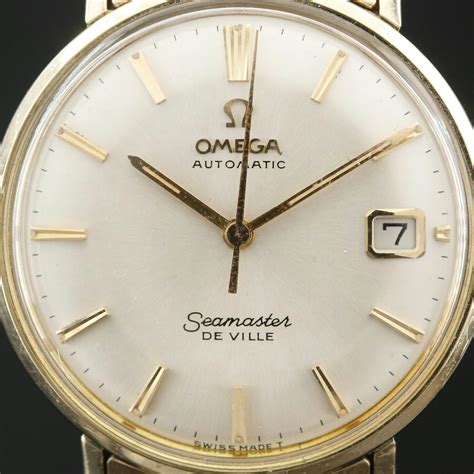 omega automatic seamaster deville gold-cap 1965